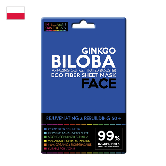 Mascarilla rostro compress IST con Ginkogo Biloba | Rejuvenecedora & Reconstructora